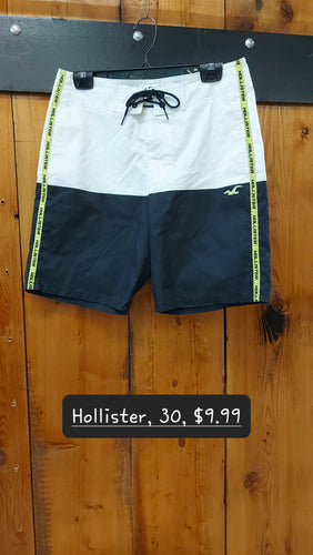Hollister swim shorts 30