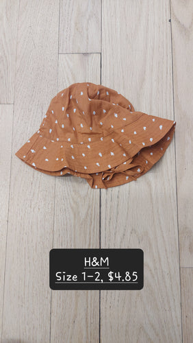 H&M brown hat 1-2T
