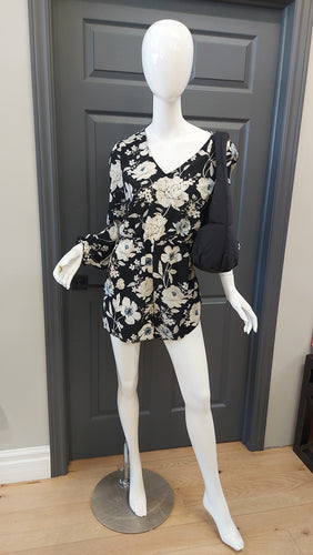 Design lab floral romper M