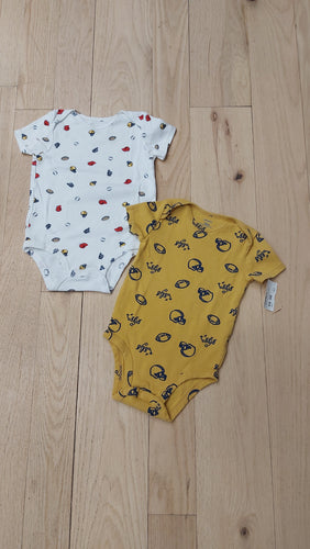 Carter's 2 onesies 18m