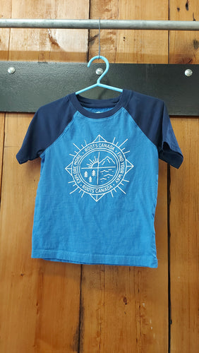 Roots blue tee 5/6