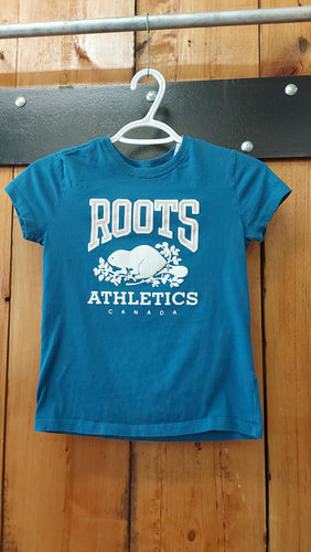 Roots blue tee 9/10