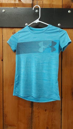 UA blue tee YMD