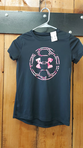 UA black tee YMD