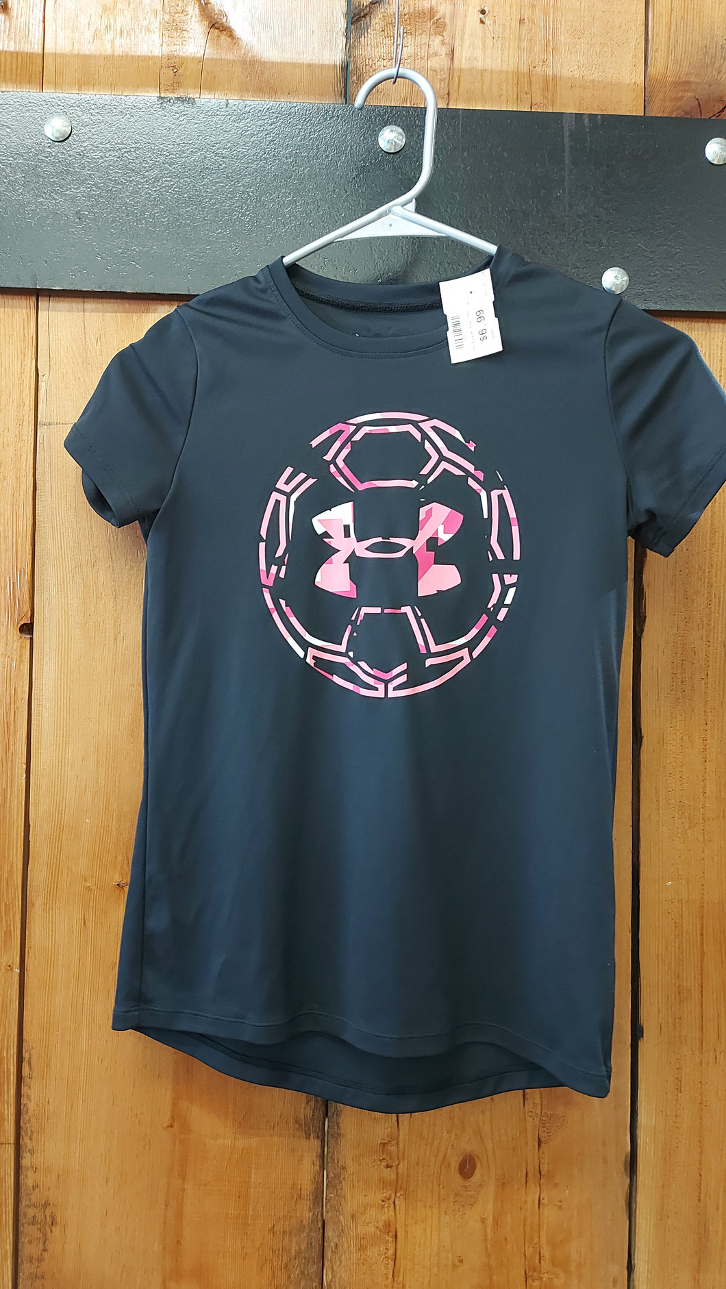 UA black tee YMD