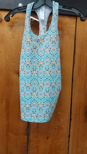 Iviva green pattern tank 6