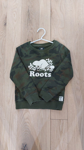 Roots camo sweatshirt 5/6