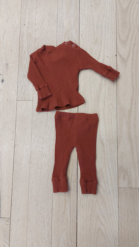 Emi & jo brown outfit 0-3m