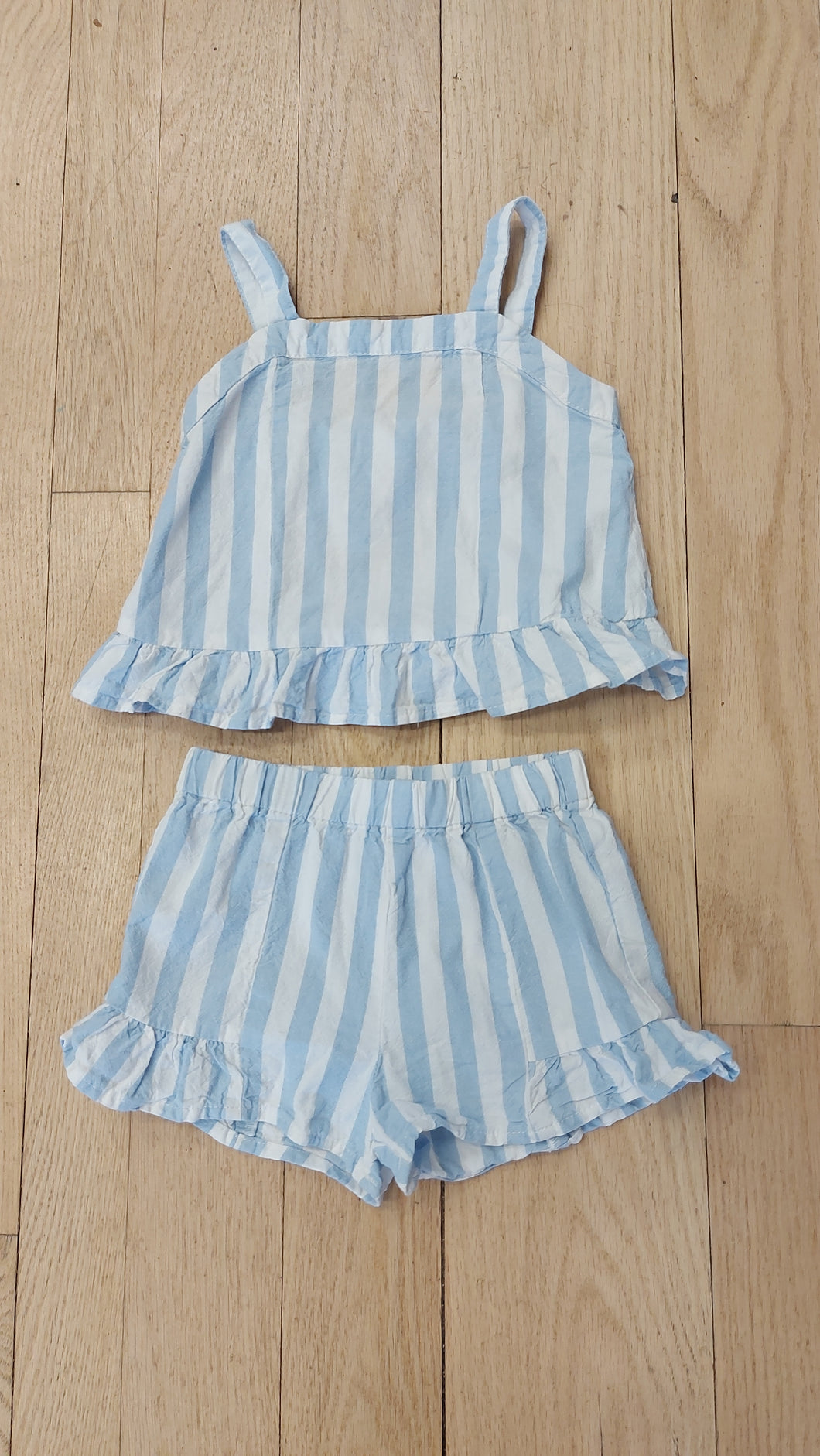 Habitual blue stripe outfit18m