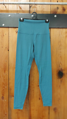 Lululemon teal leggings 8