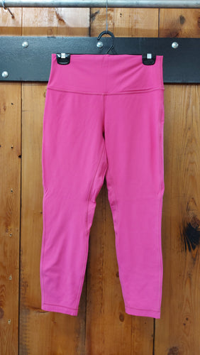 Lululemon pink leggings 10