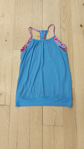 Ivivva blue tank 12