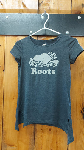 Roots grey tee 9/10