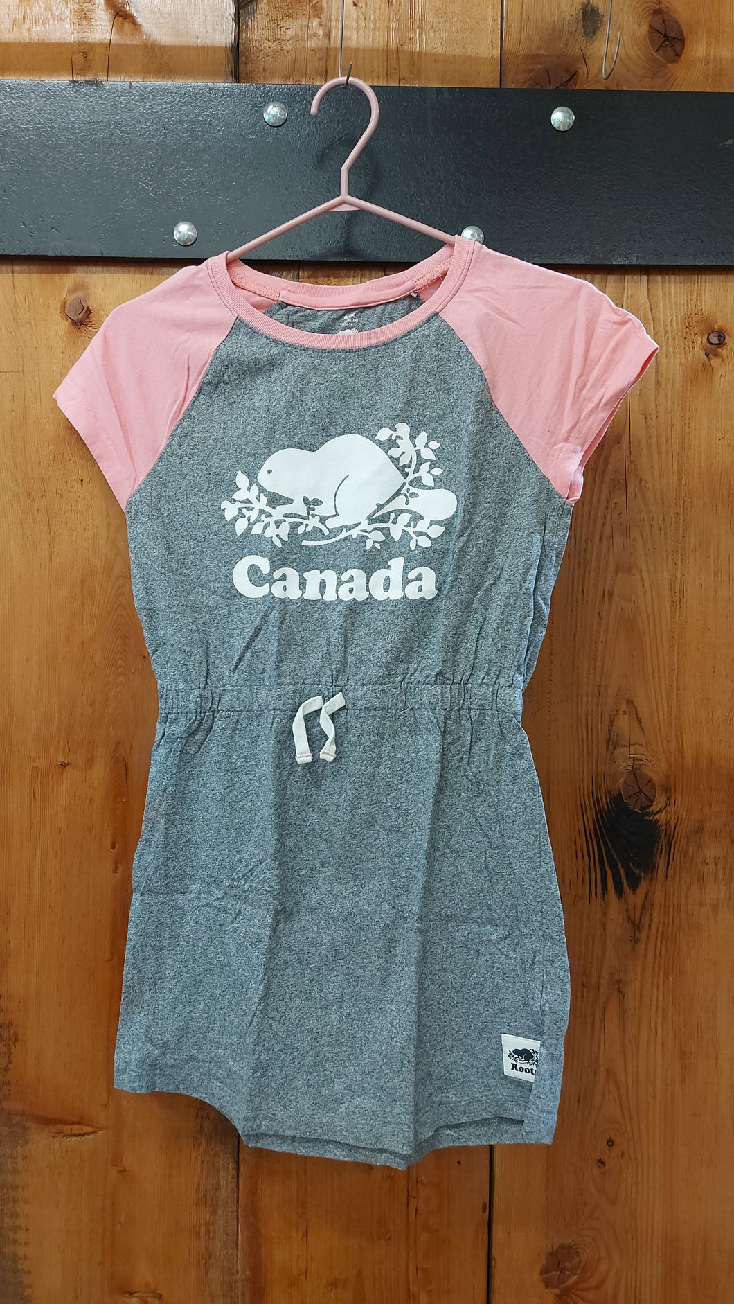 Roots pink/grey dress 11