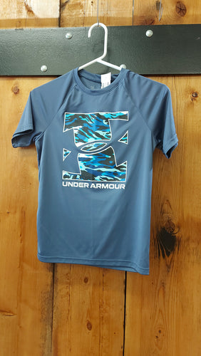 UA blue tee YMD