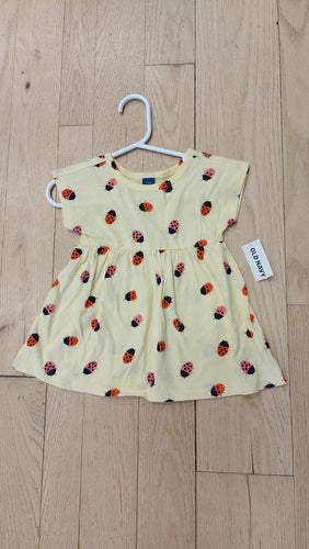 Old Navy ladybug dress 3m