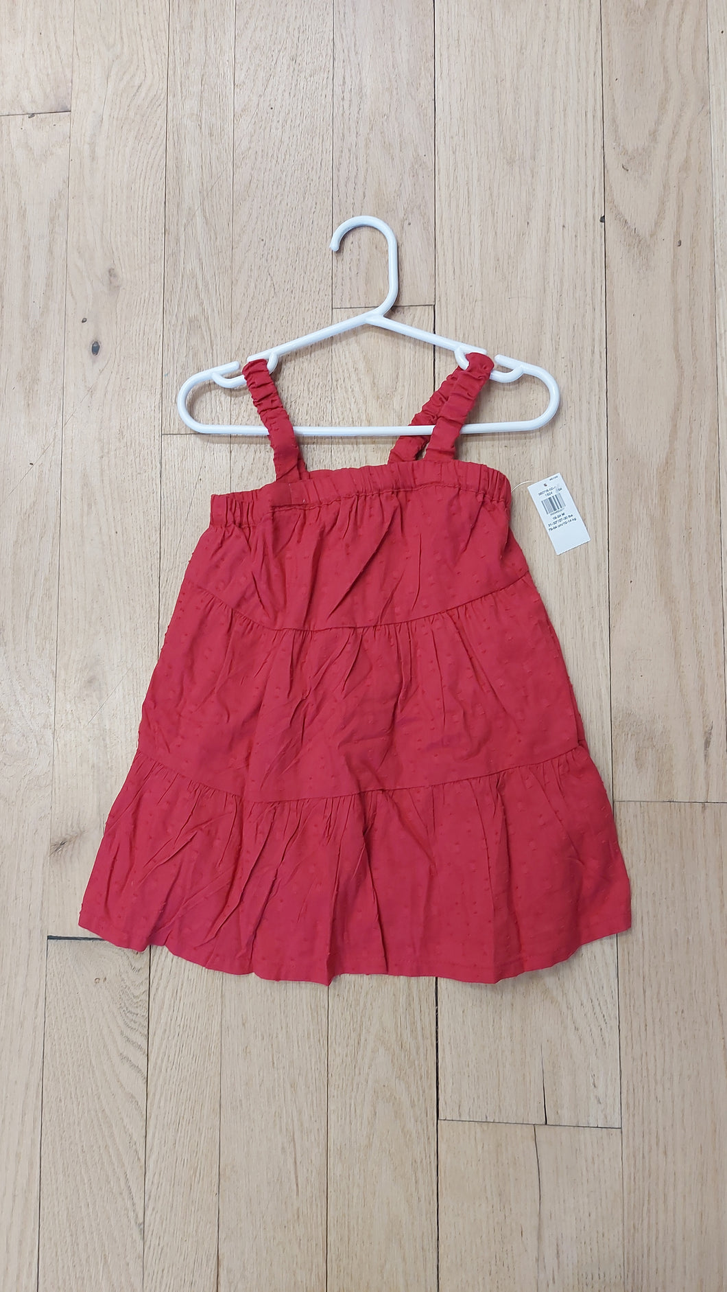Old Navy red sundress 18m