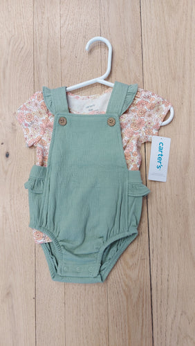 Carter's romper/tee 6m
