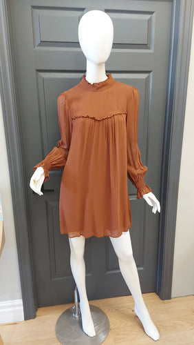 Reformation brown dress S