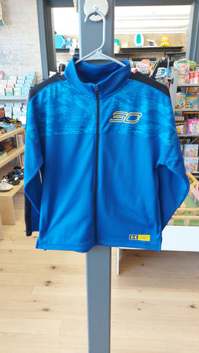 UA blue jacket YLG