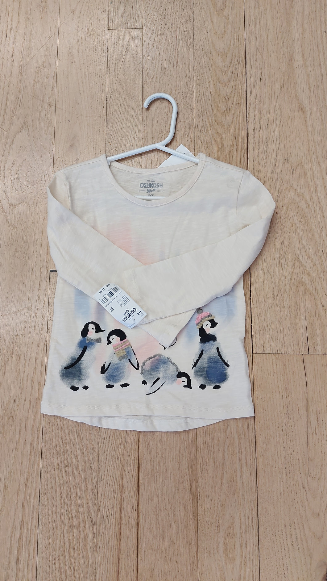 Osh kosh penguin shirt 3T