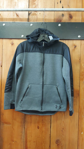 UA black jacket YXL