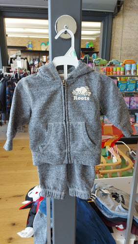 Roots grey outfit 3-6m