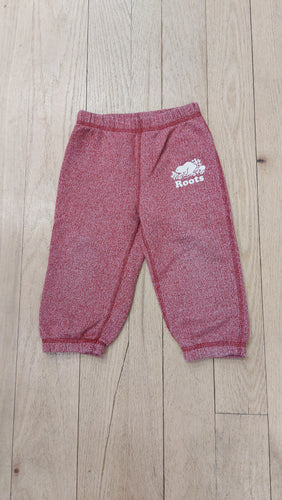 Roots red joggers 18m