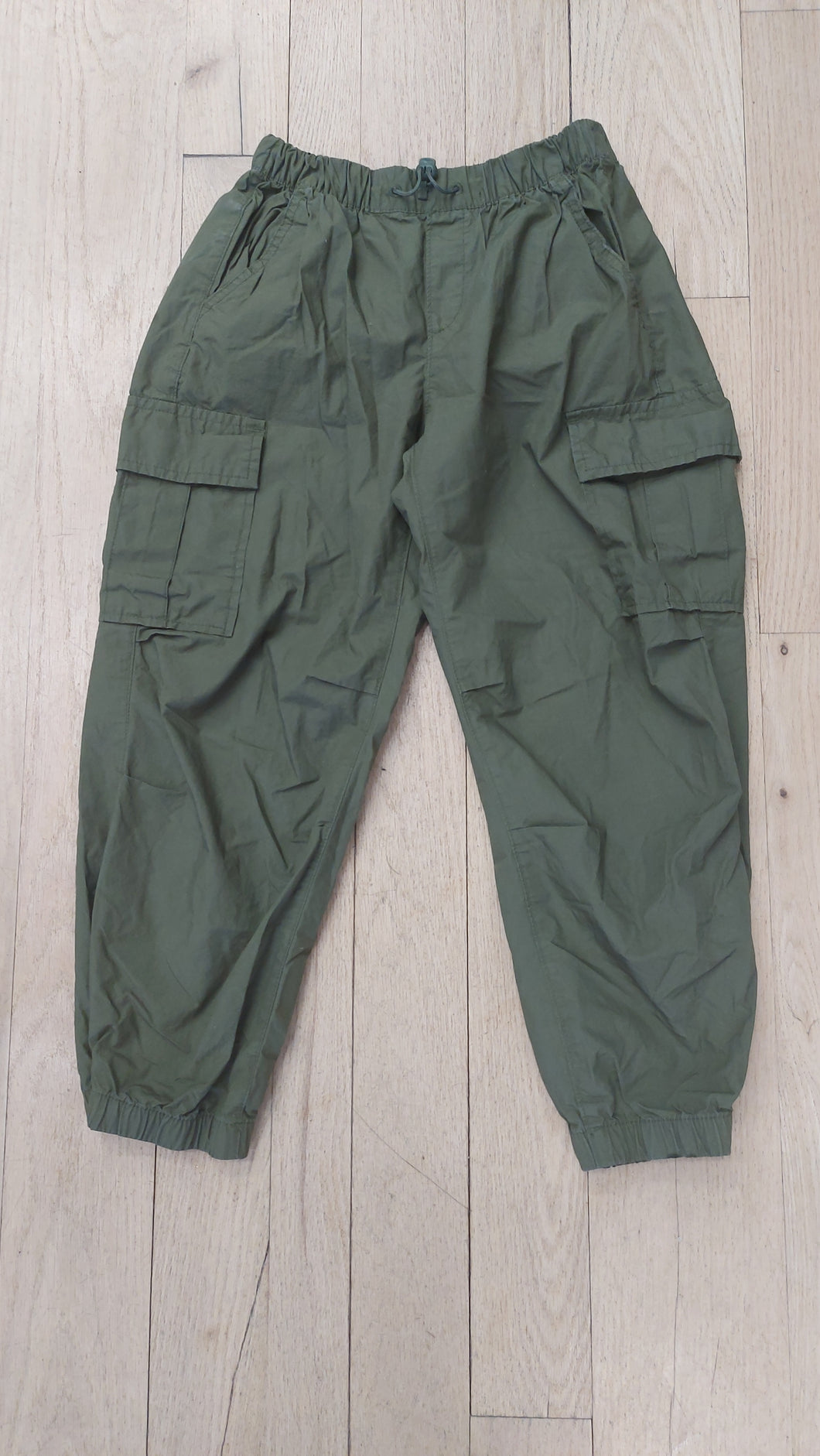 Zara green pants 8