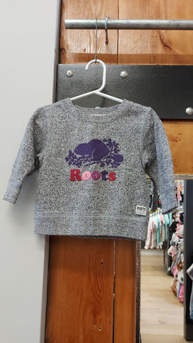 Roots grey sweatshirt 12/18M