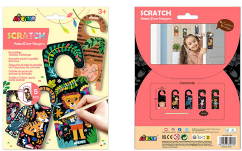 Scratch Animal Door Hangers