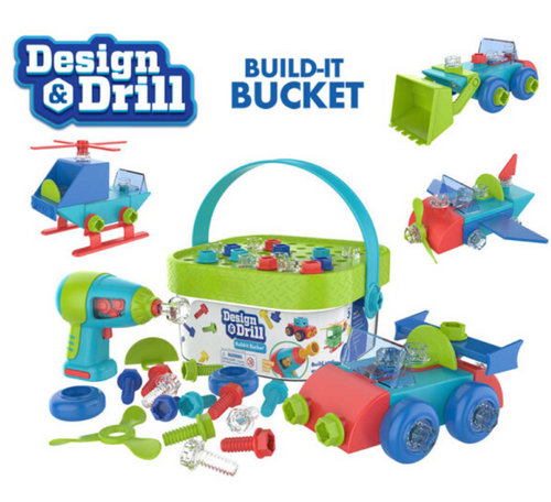 Design & Drill Build-It Bucket