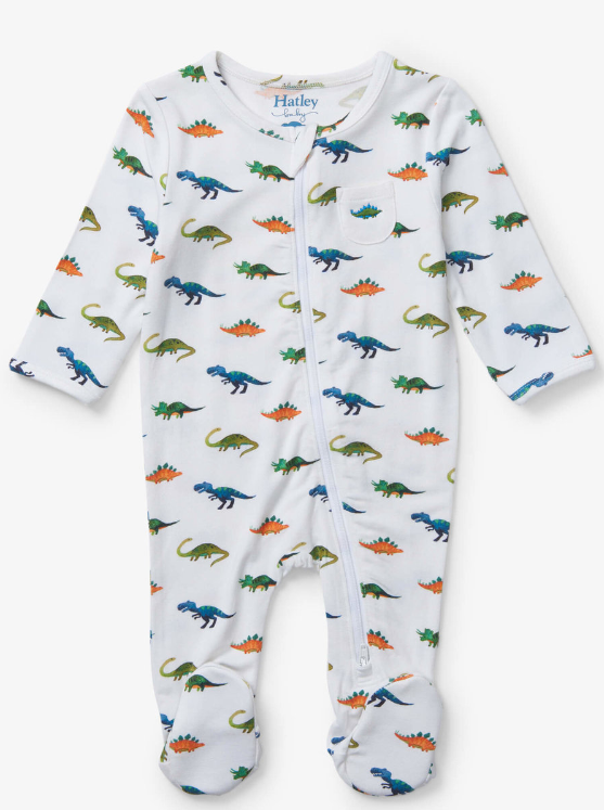 Painted Dinos Sleeper 3-6m