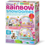Glitter Rainbow Snowdomes