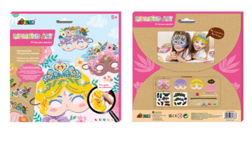 Diamond Art Princess Masks
