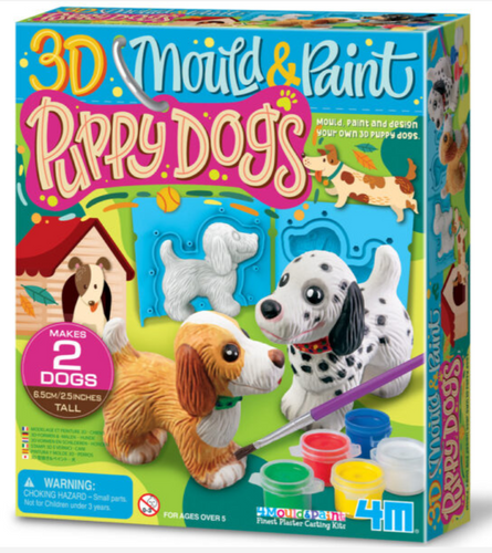 3D Mould & Paint Puppies