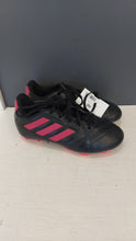 Load image into Gallery viewer, Adidas black cleats 12