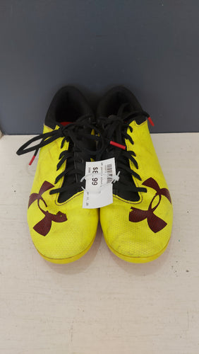 UA yellow cleat 4
