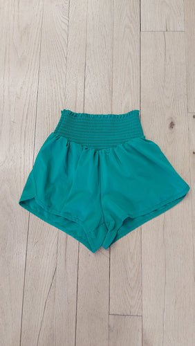 Aerie green shorts XS