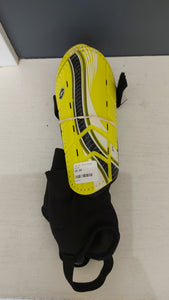Yellow shin pads