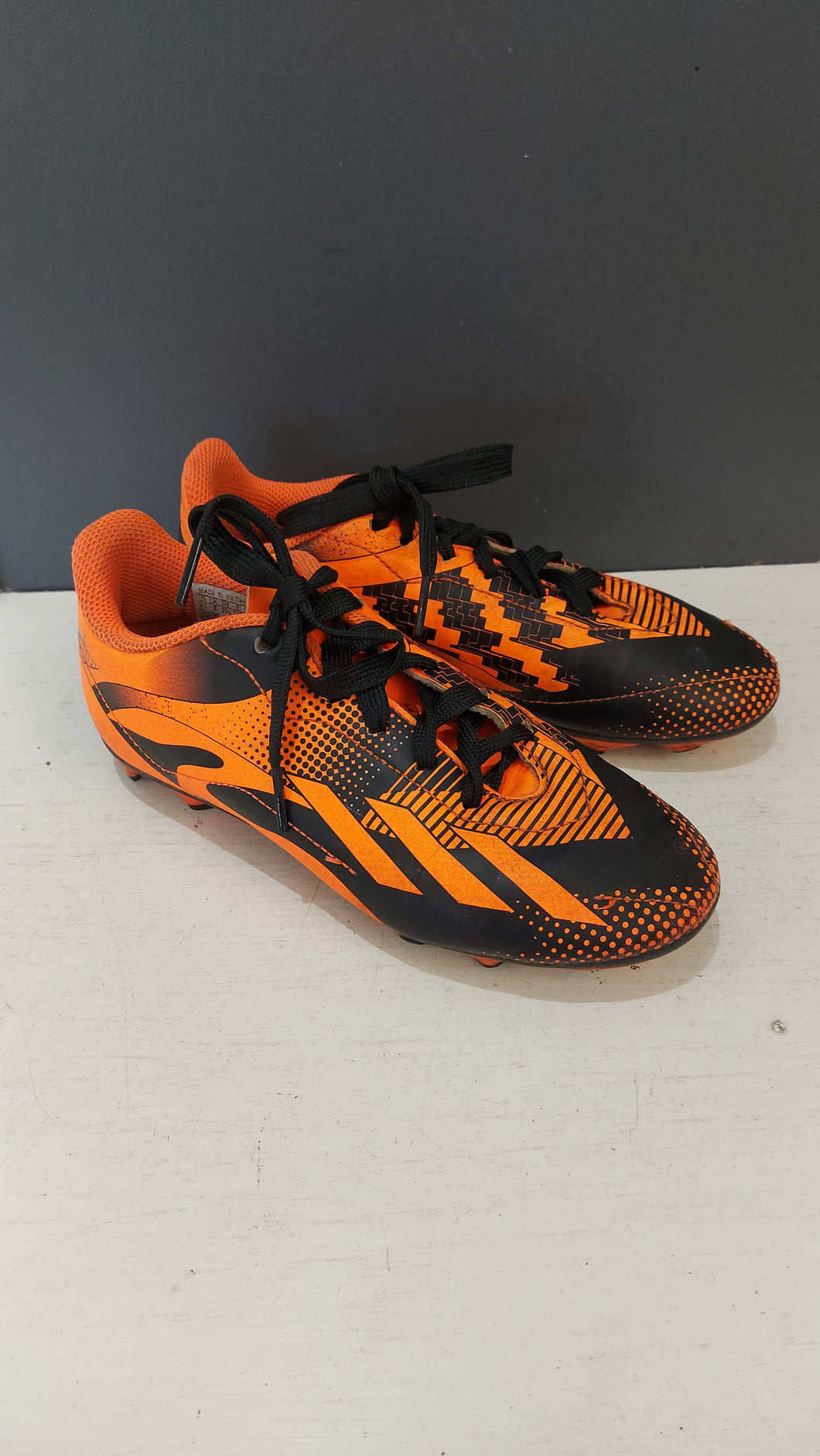 adidas orange cleats 3.5
