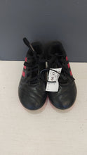 Load image into Gallery viewer, Adidas black cleats 12