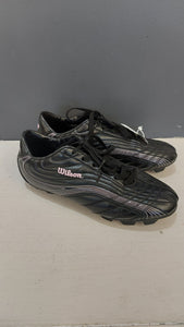 Wilson black cleats 7