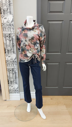 Lets Dance floral shirt M