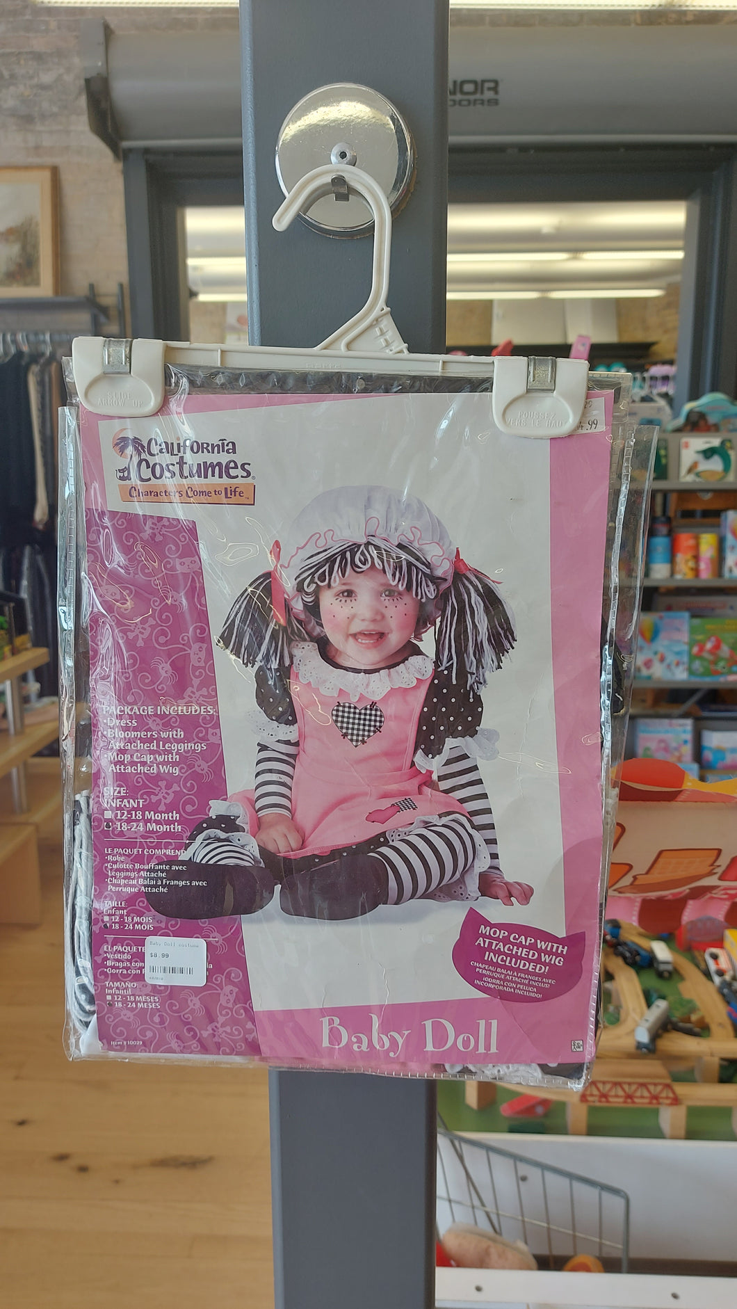 Baby Doll costume 18-24m