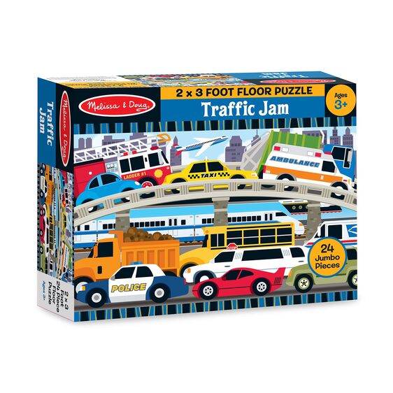 Traffic Jam Floor Puzzle