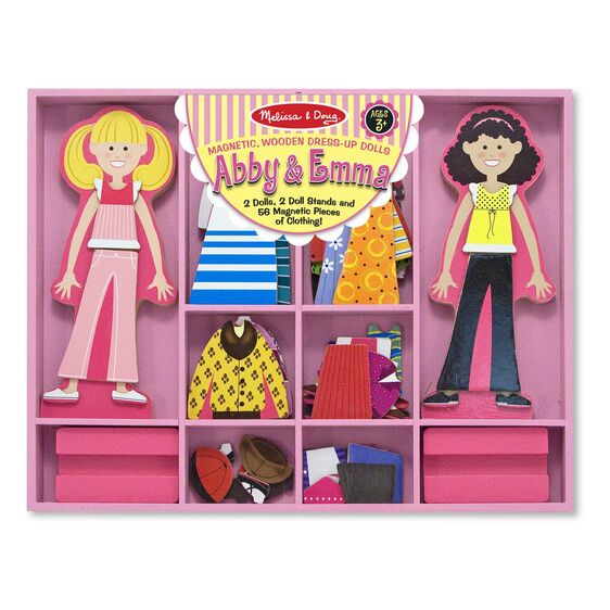 Magnetic Dress-Up - Abby & Emma