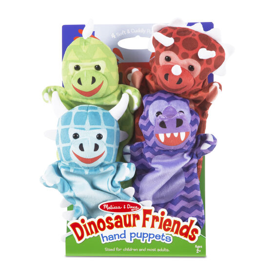 Hand Puppets Dinosaur Friends