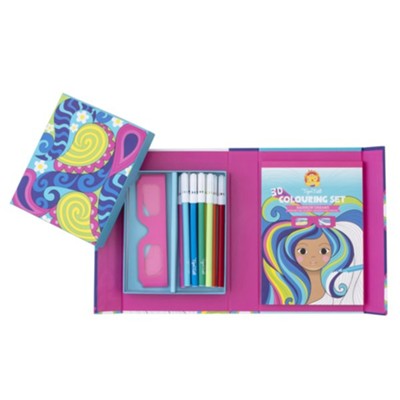 3D Colouring Set Rainbow Dream