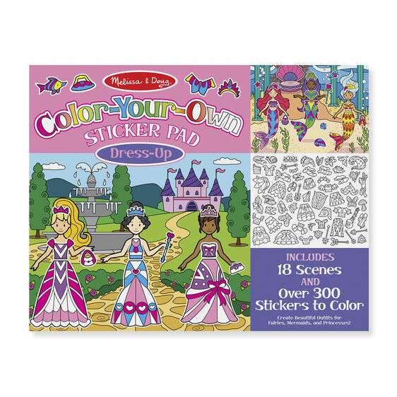 Color-Your-Own Sticker Pad